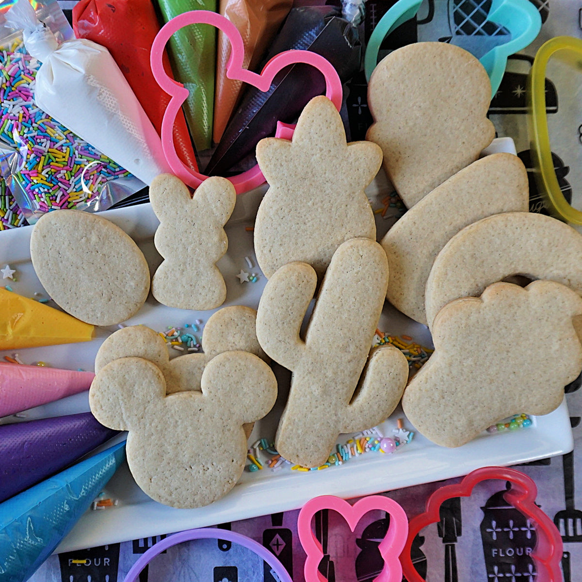 Generic DIY cookie kit instruction card PDF download