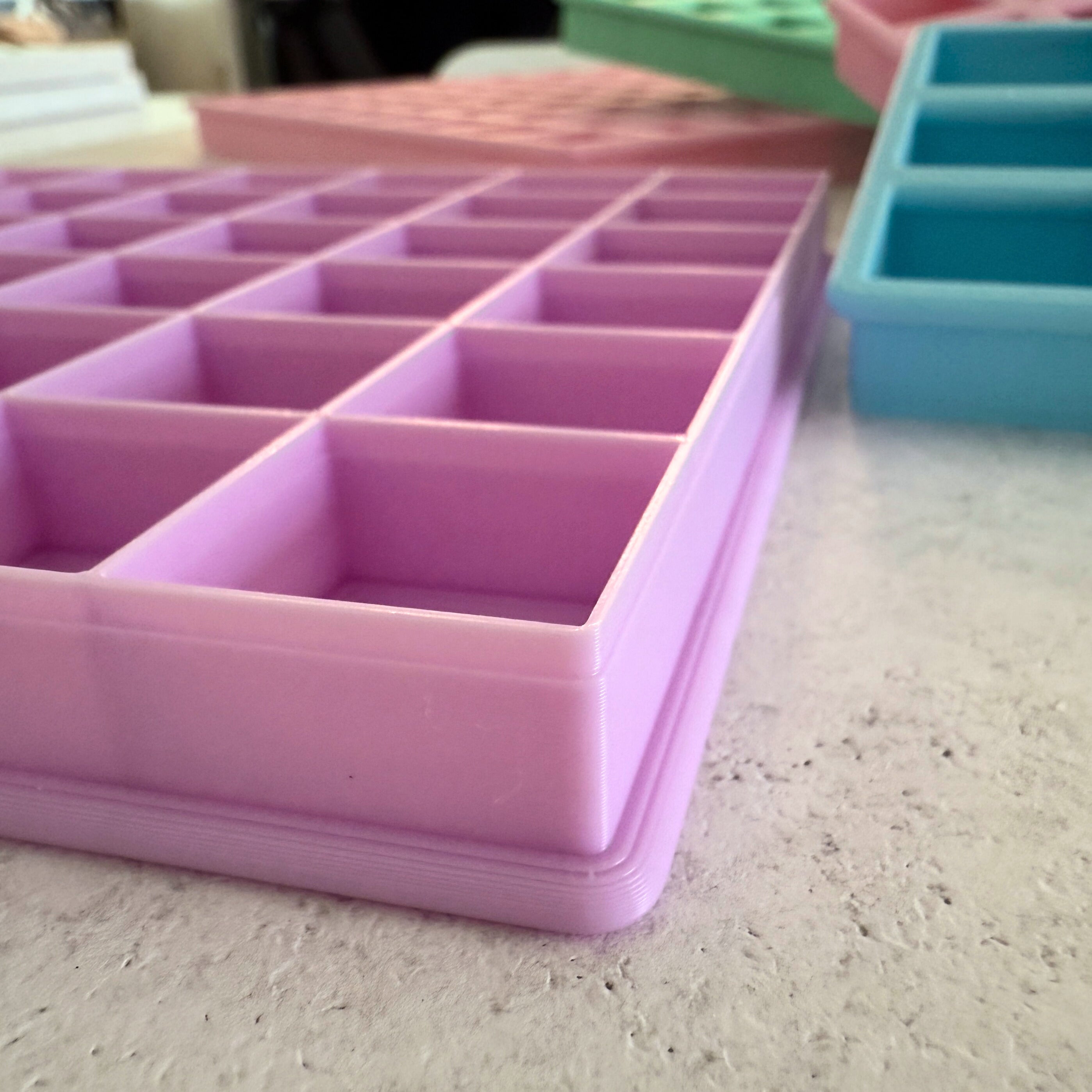 1-inch Square MultiCutter - 3D Printed Cookie Cutter