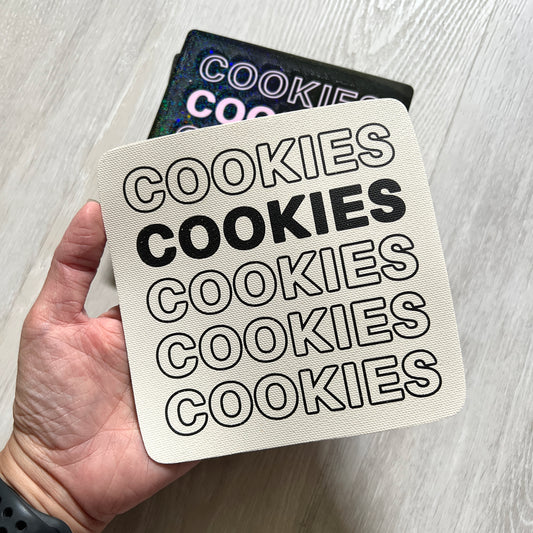 5.5 inch rubber grip pad by Borderlands Bakery for cookie decorating and cake work