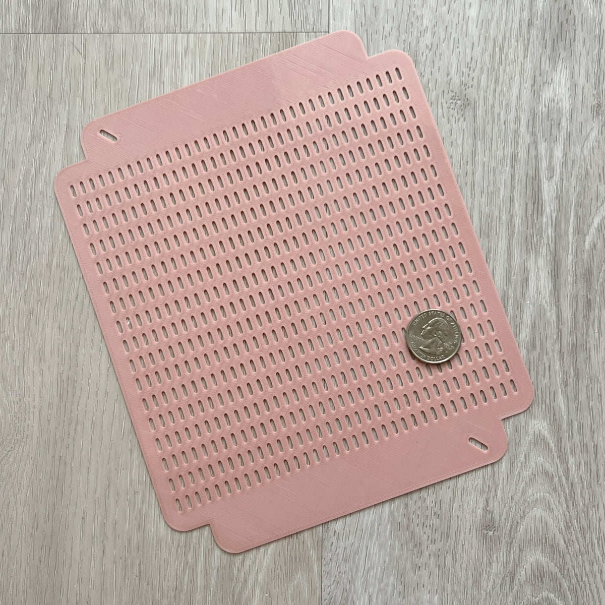 3D printed XL sprinkle stencil by Kiburz Cookies for royal icing cookie decorating