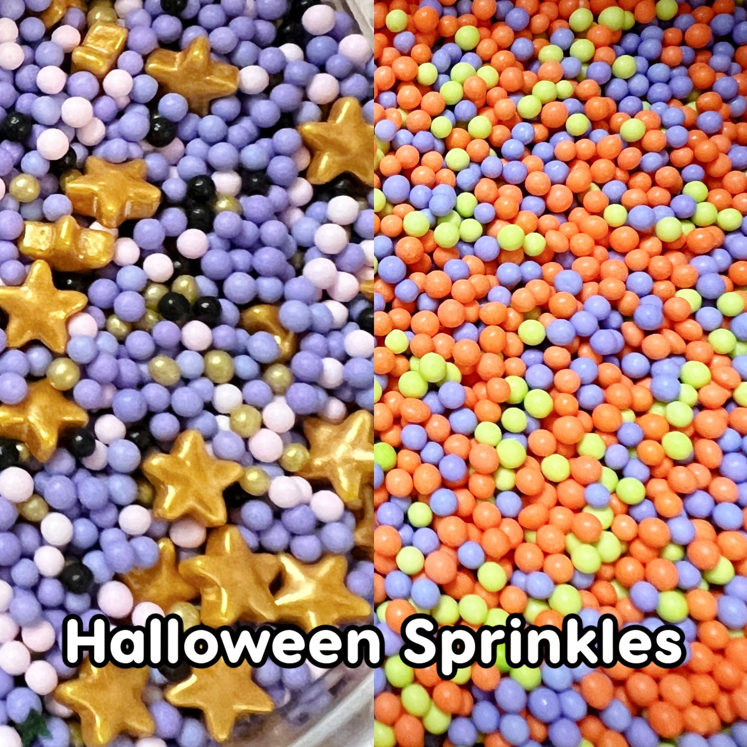 Halloween Nonpareil Sprinkles