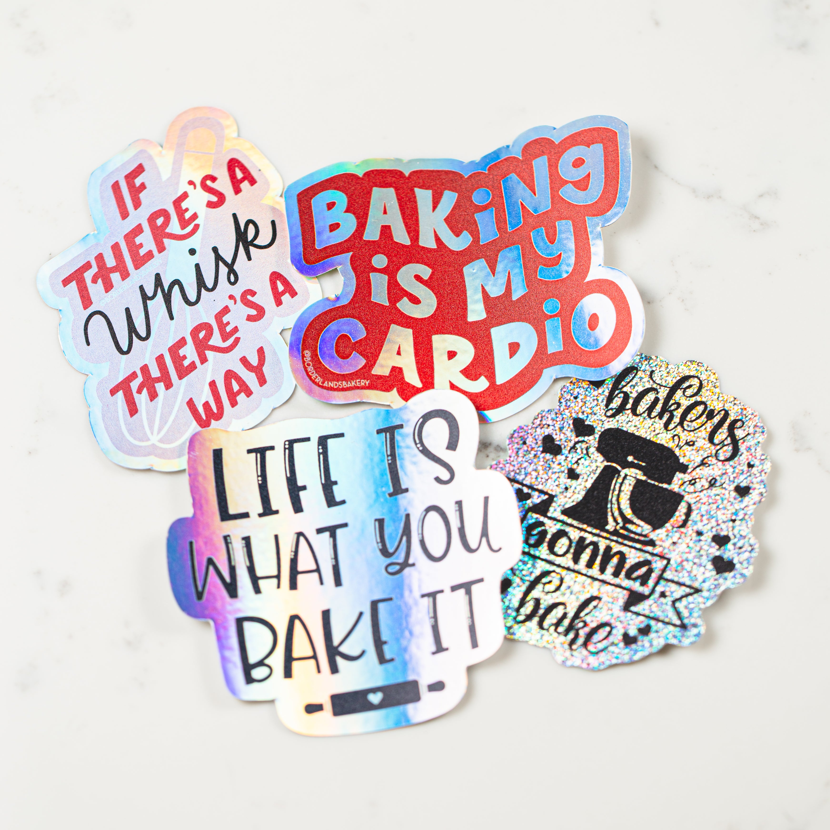 Baking Stickers - Borderlands Bakery