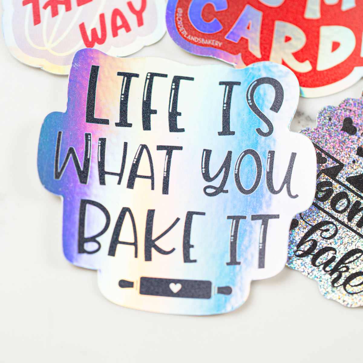 Borderlands Bakery baking-themed sticker