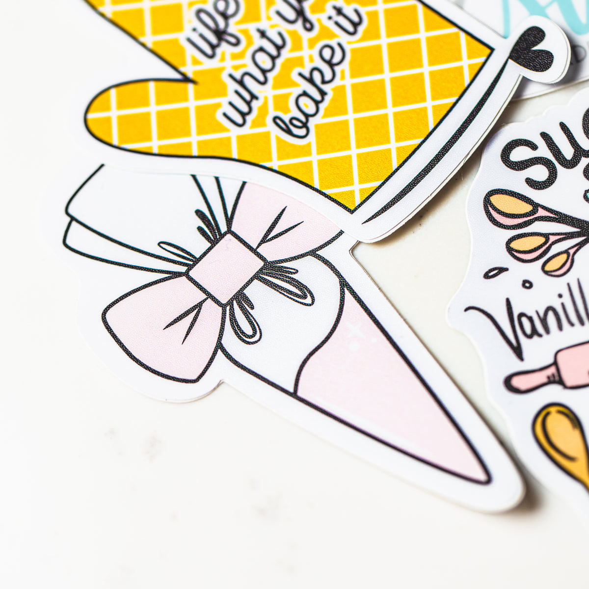 Borderlands Bakery baking-themed sticker