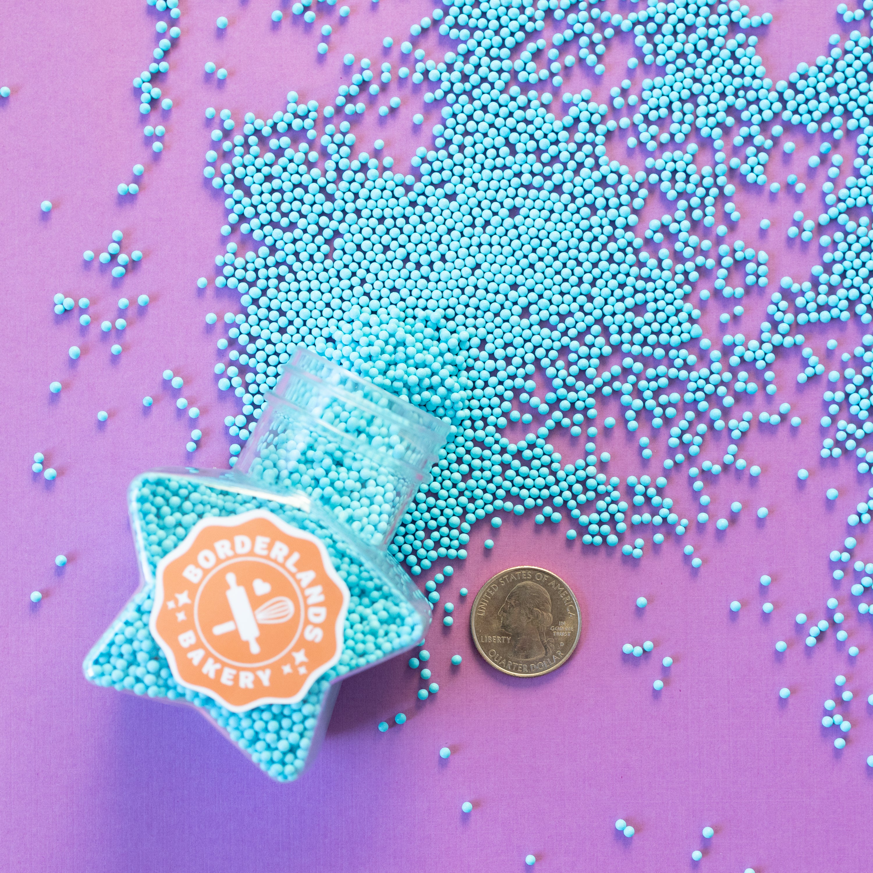 Single Color Nonpareil Sprinkles