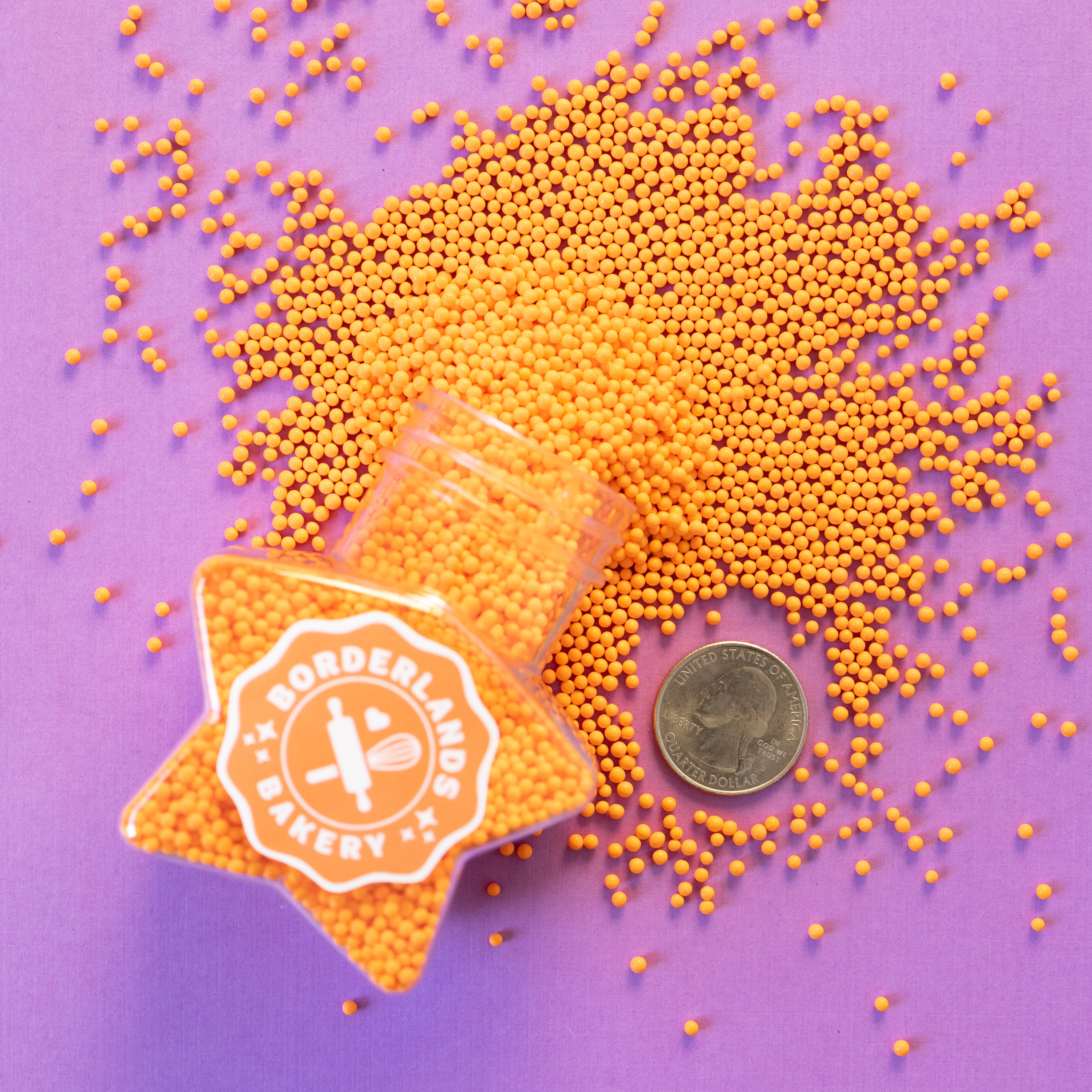 Single Color Nonpareil Sprinkles