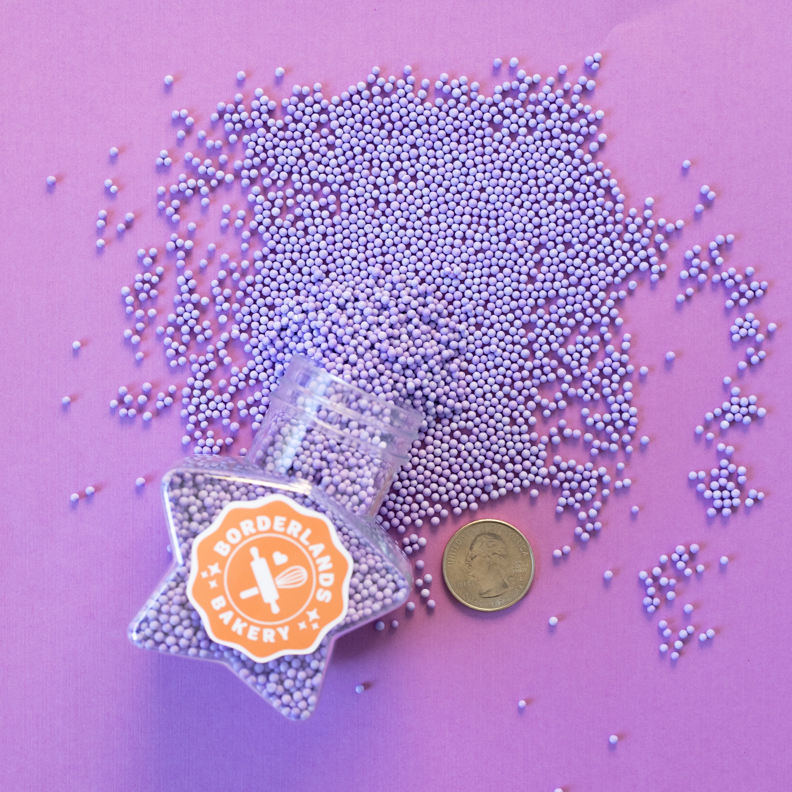 Single Color Nonpareil Sprinkles