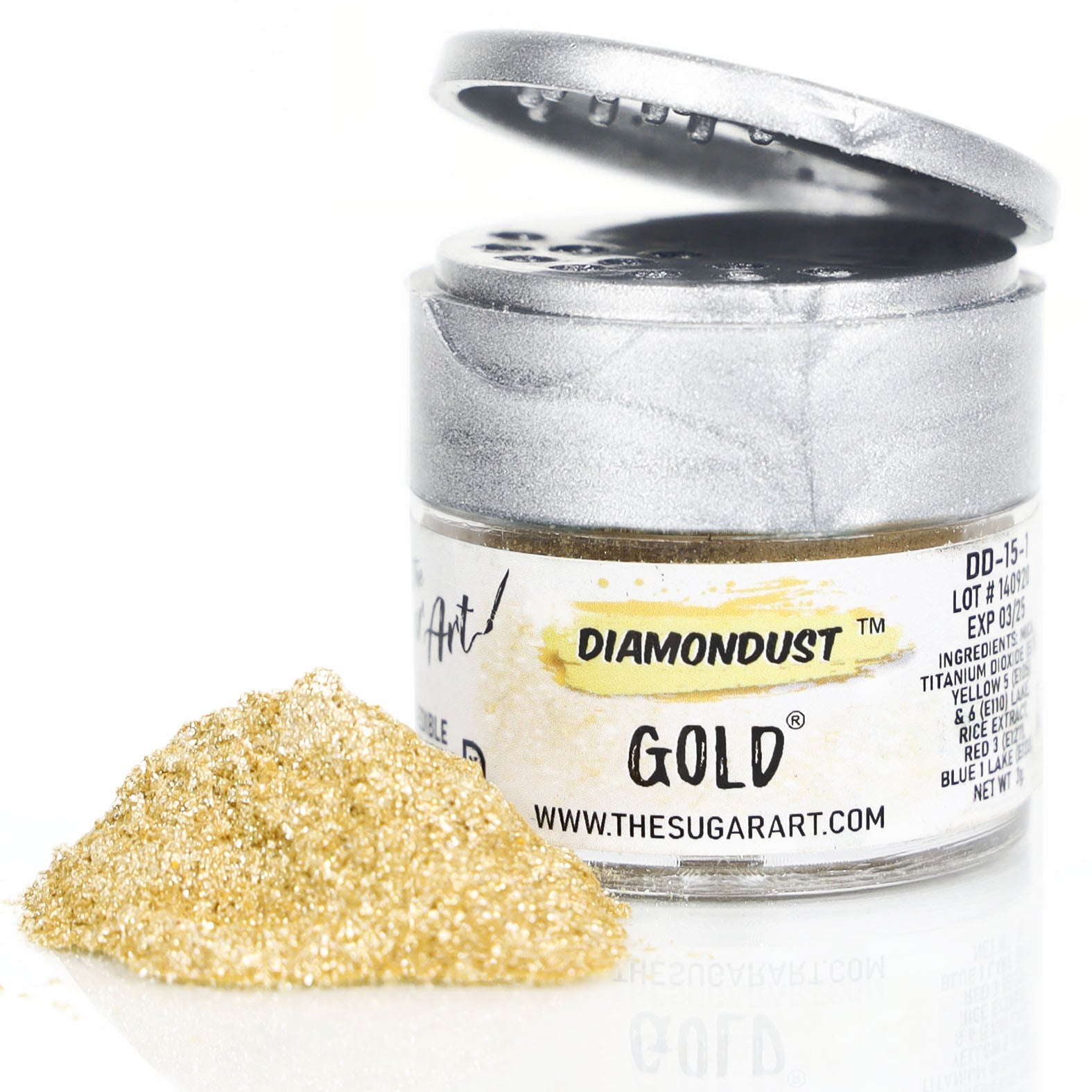 The Sugar Art DiamonDust Edible Glitter (3 grams)