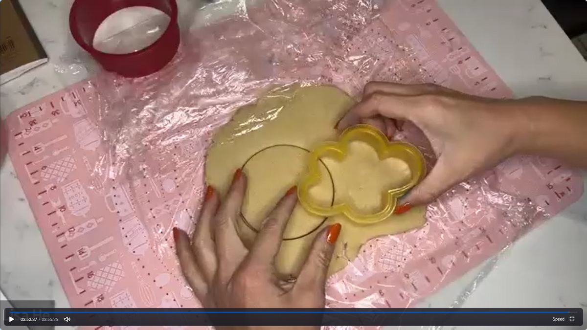 Royal icing Zoom workshop replay with fall themed cookie decorating examples and recipe PDF