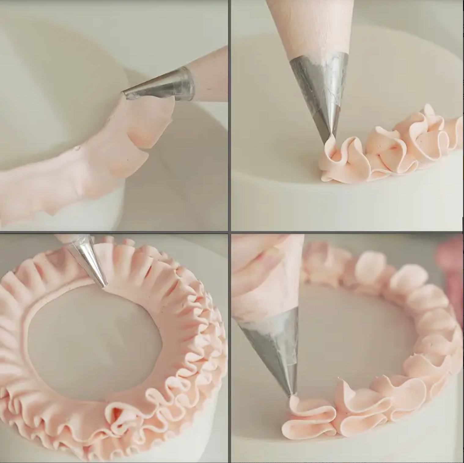 7 pcs Pleated Piping Tips