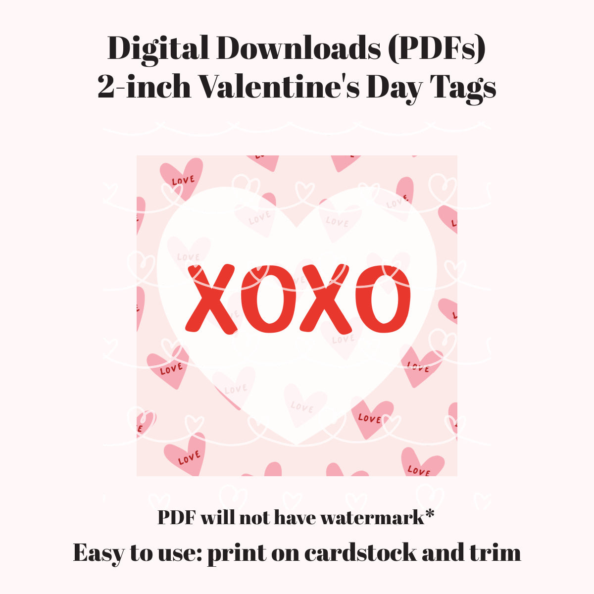 Valentine's Day Tags