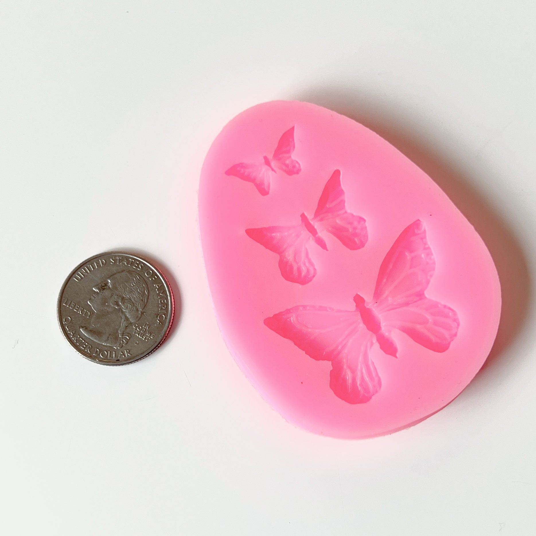 Flower Fondant Molds - 8 Pcs Flower and Butterfly Candy Silicone Molds for  Chocolate Fondant Polymer Clay Soap Crafting Projects & Cake Decoration -  Yahoo Shopping