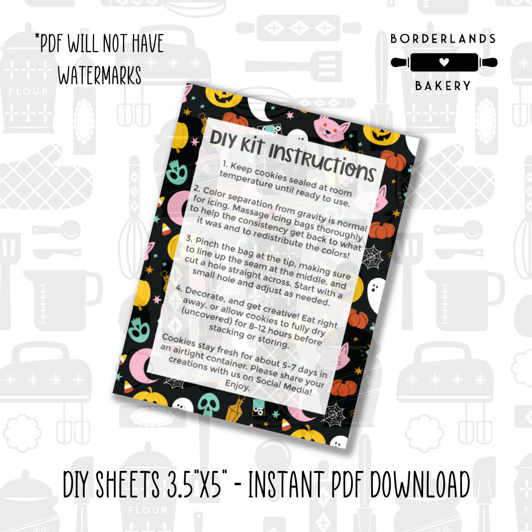 Halloween and Fall 2022 DIY Card Sheets- Digital PDF Downloads