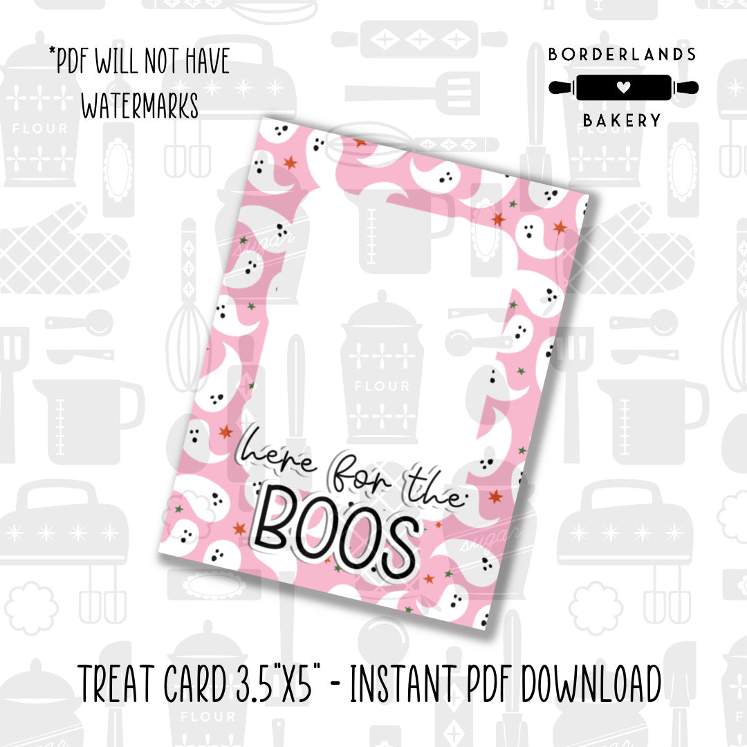 Halloween and Fall 2022 treat backer cards, 3.5x5 inch printable digital PDF download