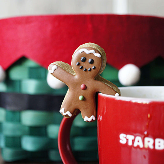 Gingerbread roll-out cookie recipe PDF download by Borderlands Bakery